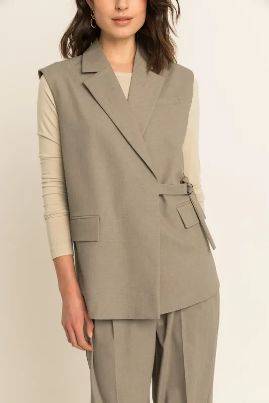 Expresso Gilet taupe