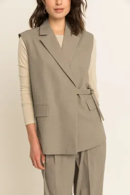 Expresso Gilet taupe