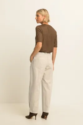 Expresso Jeans loose fit creme
