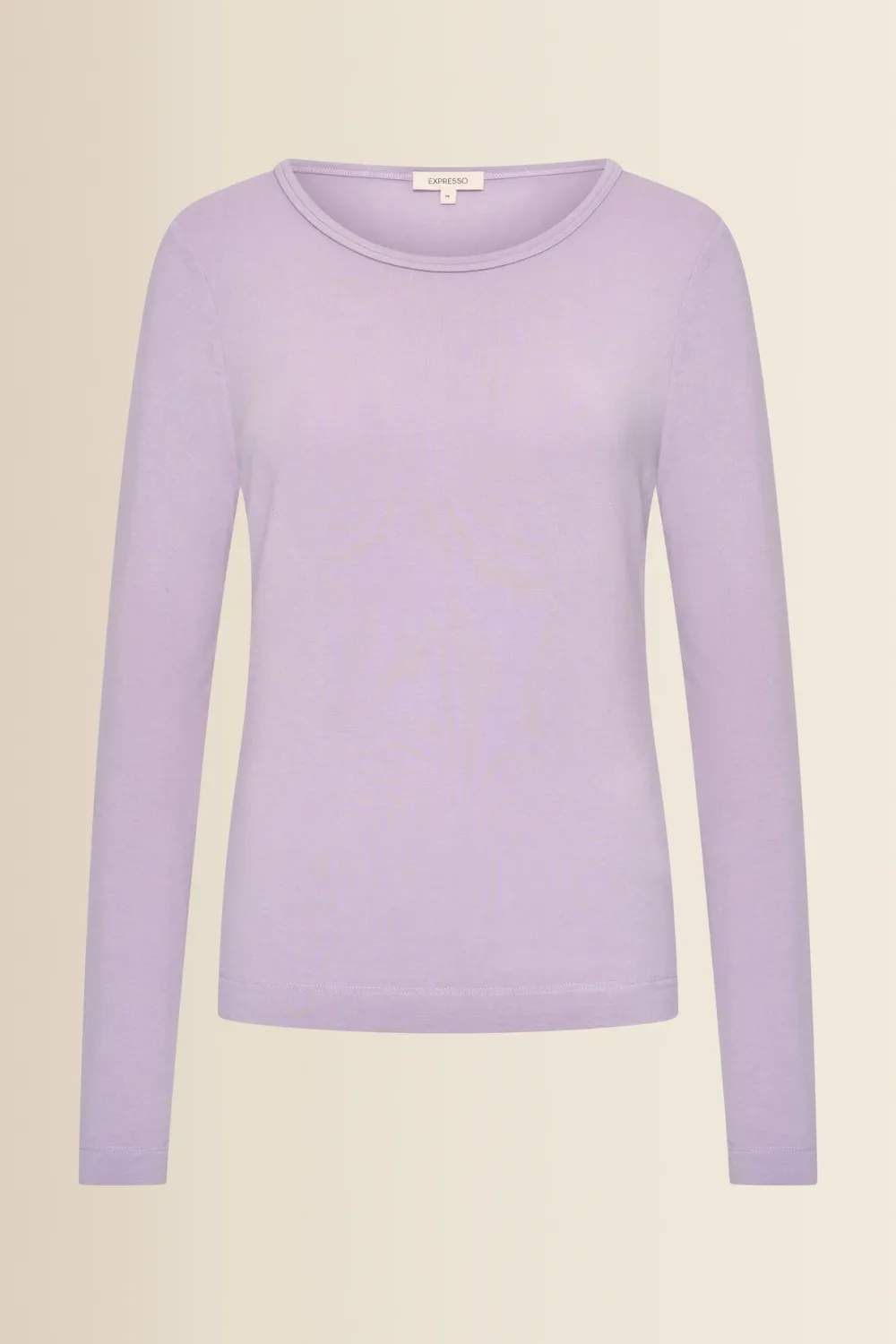 Expresso Top lange mouw lila