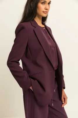 Expresso Blazer lang bordeaux