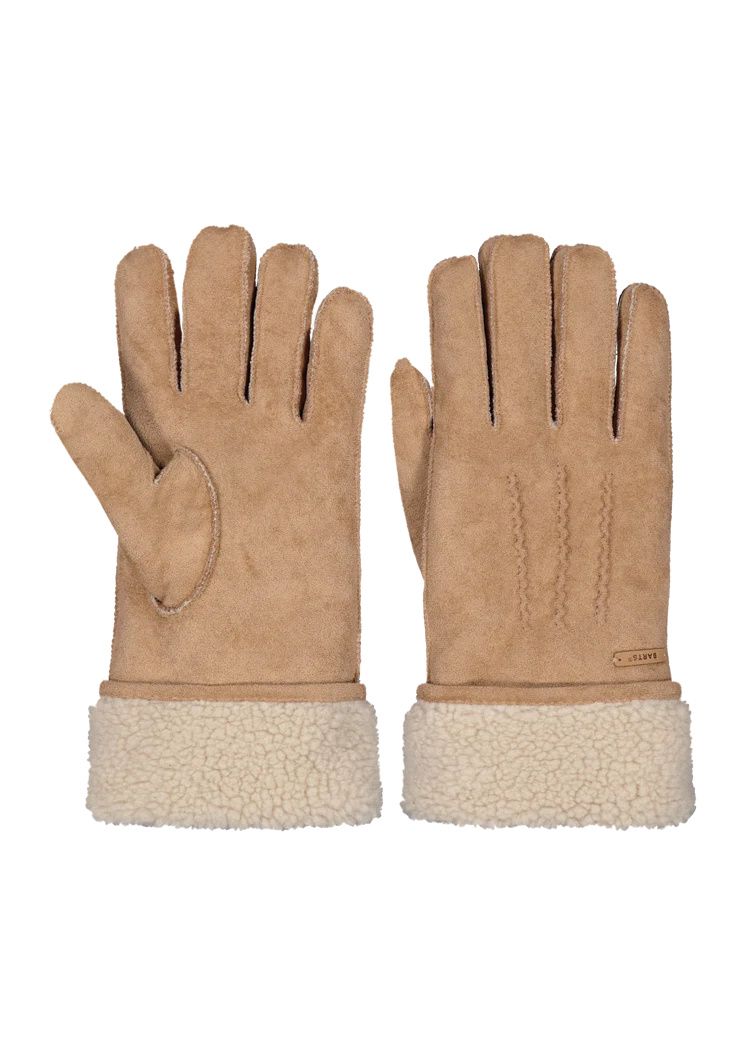 Barts Yokam gloves light brown