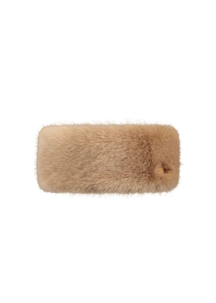Barts Fur headband light brown