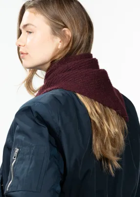 Barts Neolana scarf aubergine