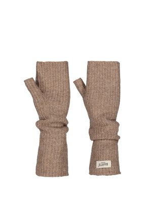 Barts Fingerless glove light brown