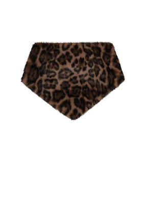Barts Eilidh scarf print brown
