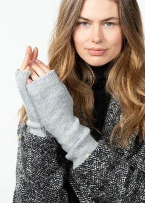 Barts Fingerless glove heather grey