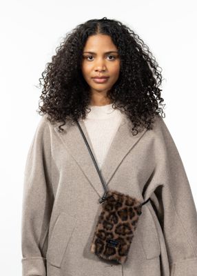 Barts Malina phonebag print brown