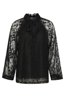 Smashed Lemon Top Black