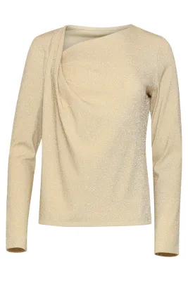 Smashed Lemon Top glitter goud