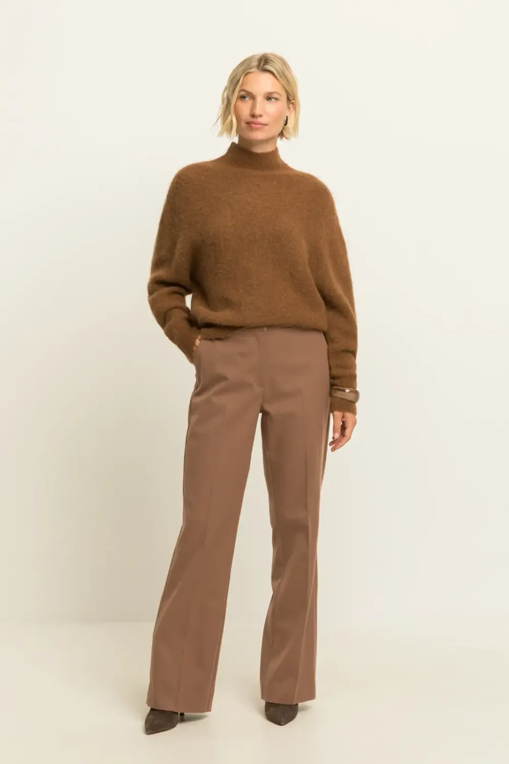 Expresso Pantalon flair camel