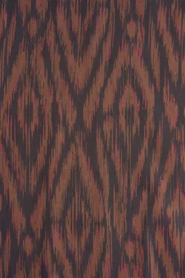 Expresso Sjaal met print camel/red