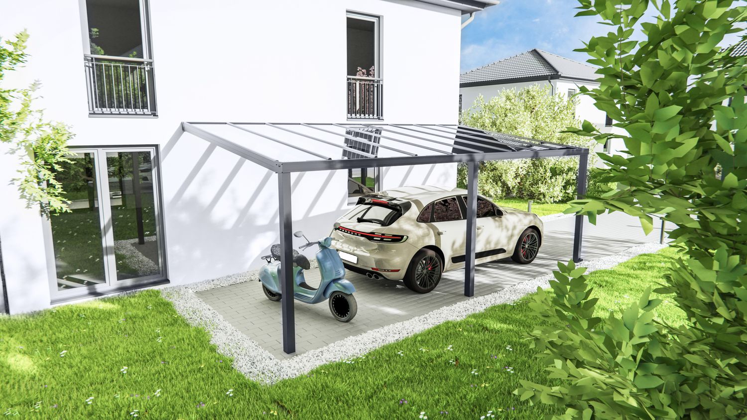 Carport - Pultdach