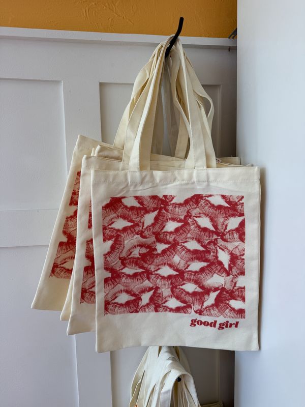 Good Girl Kiss Tote