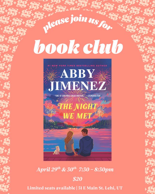 April Book Club - The Night We Met