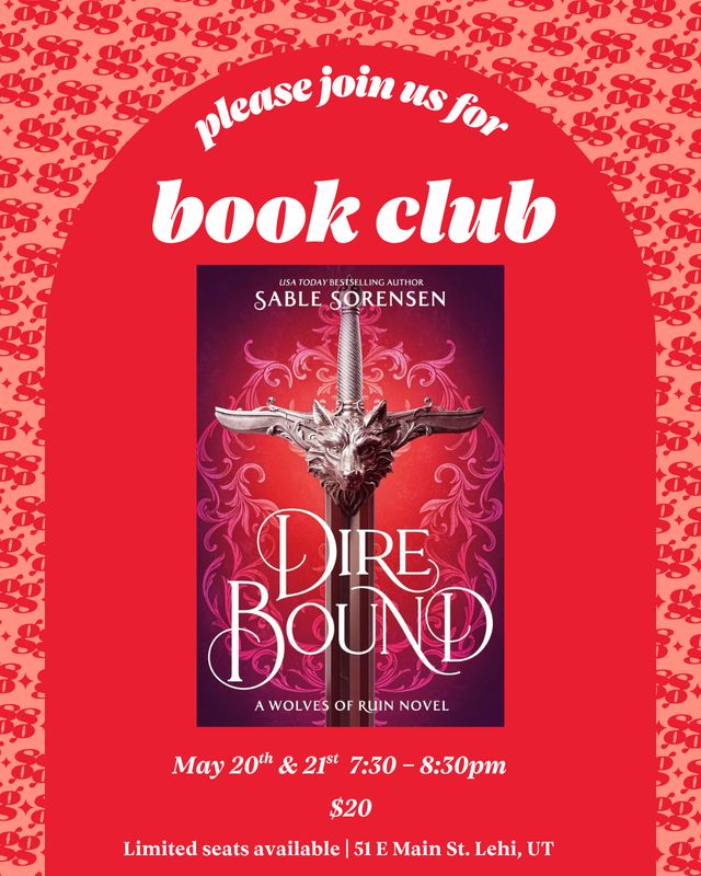 May Book Club - Dire Bound