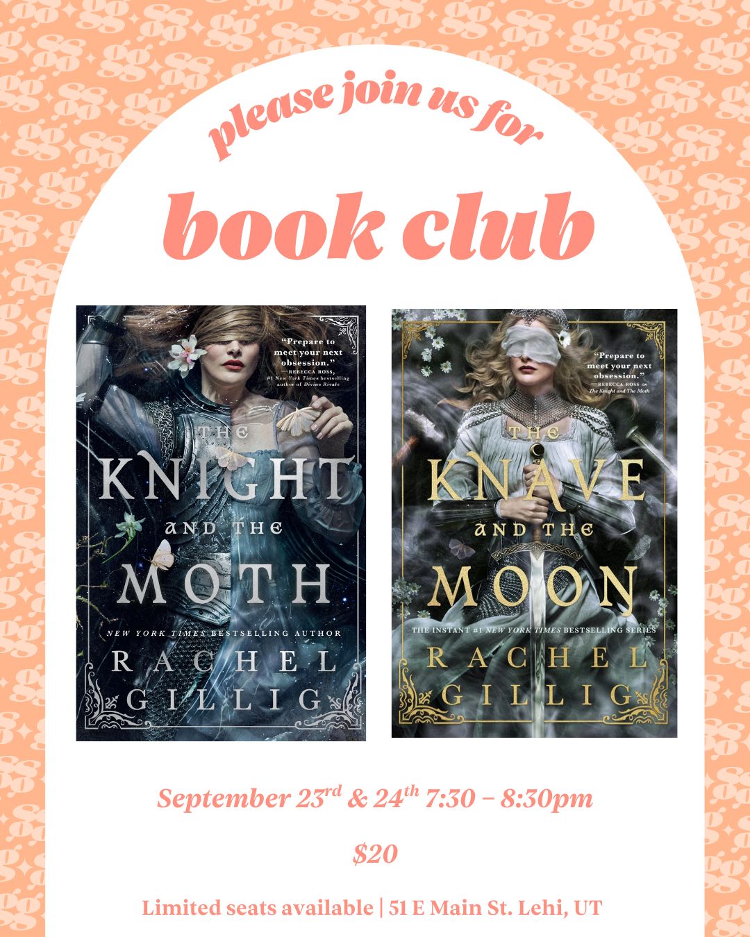 September Book Club - The Stonewater Duology