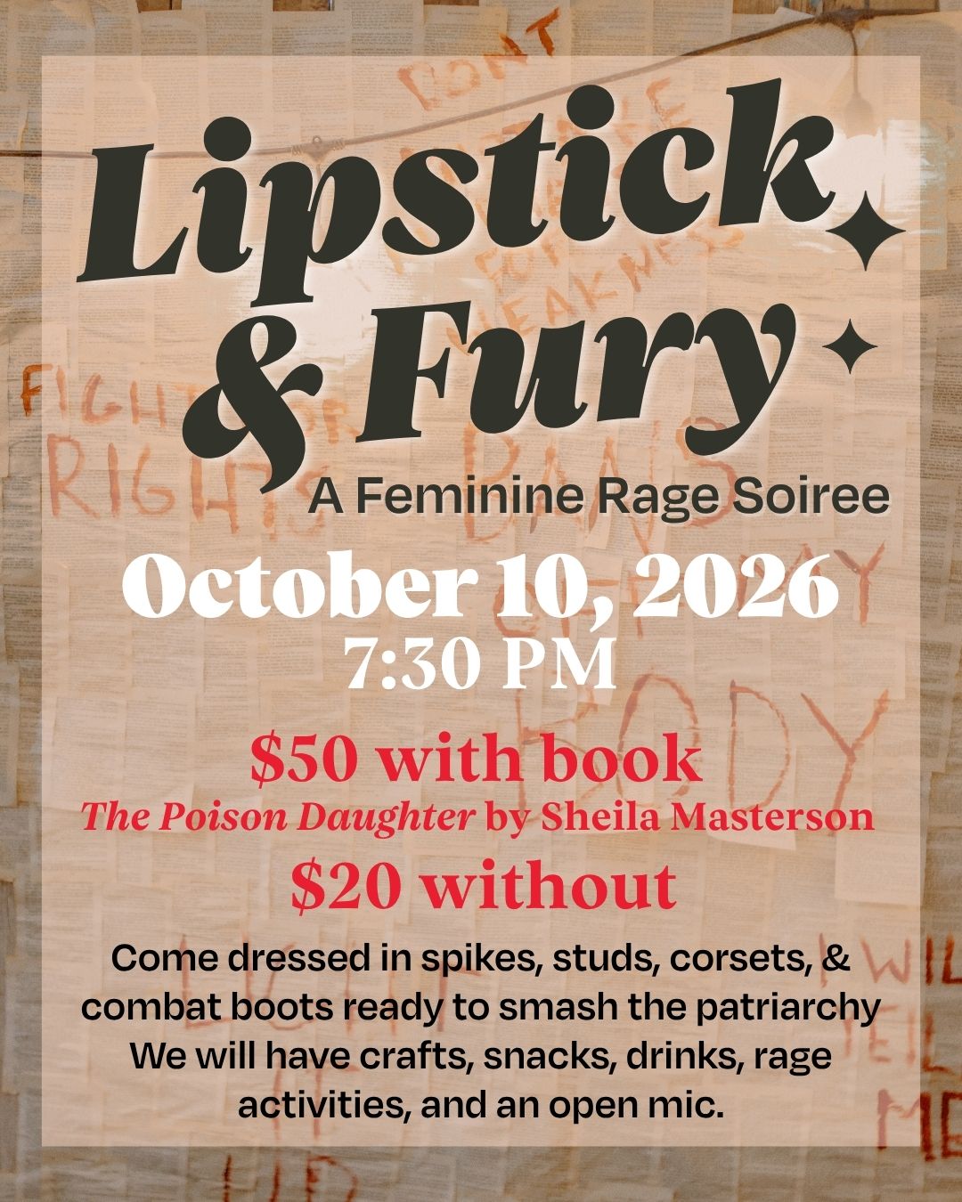 Lipstick and Fury Soirée