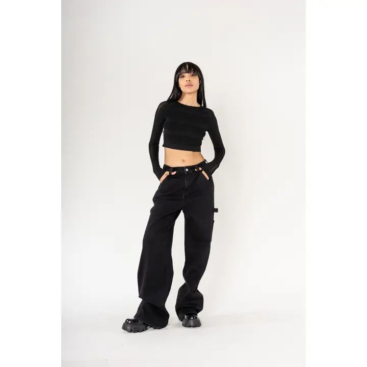 Jeans Carpenter, zwart
