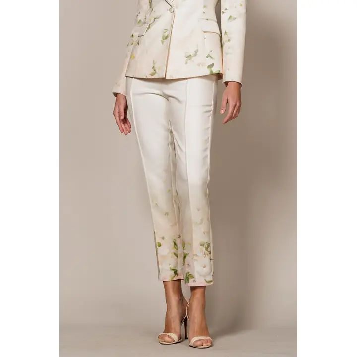 Broek lentebloemen
