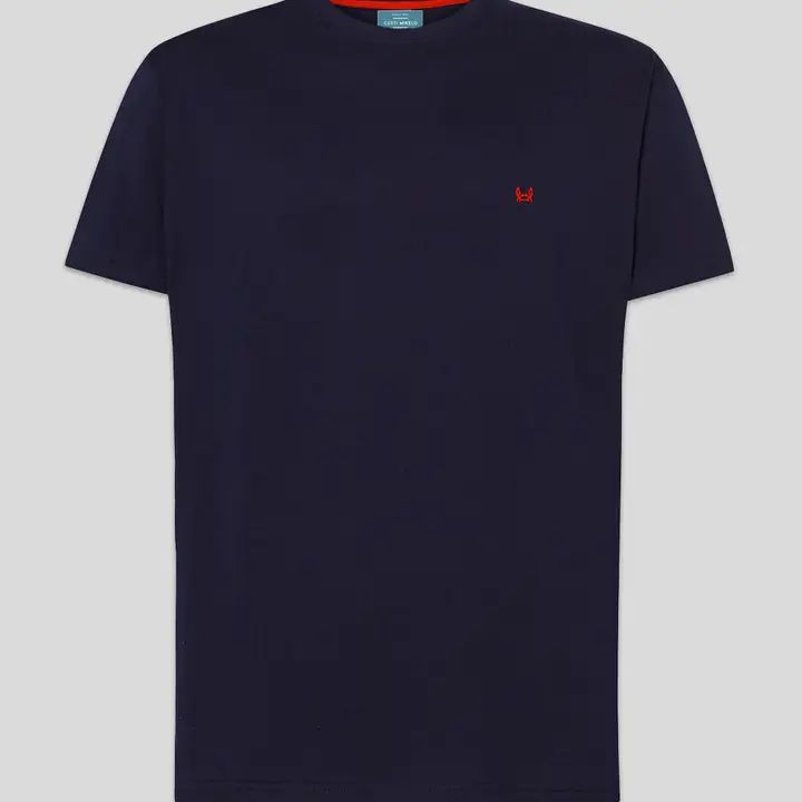 Basic t-shirt Custi Mikelo, marine
