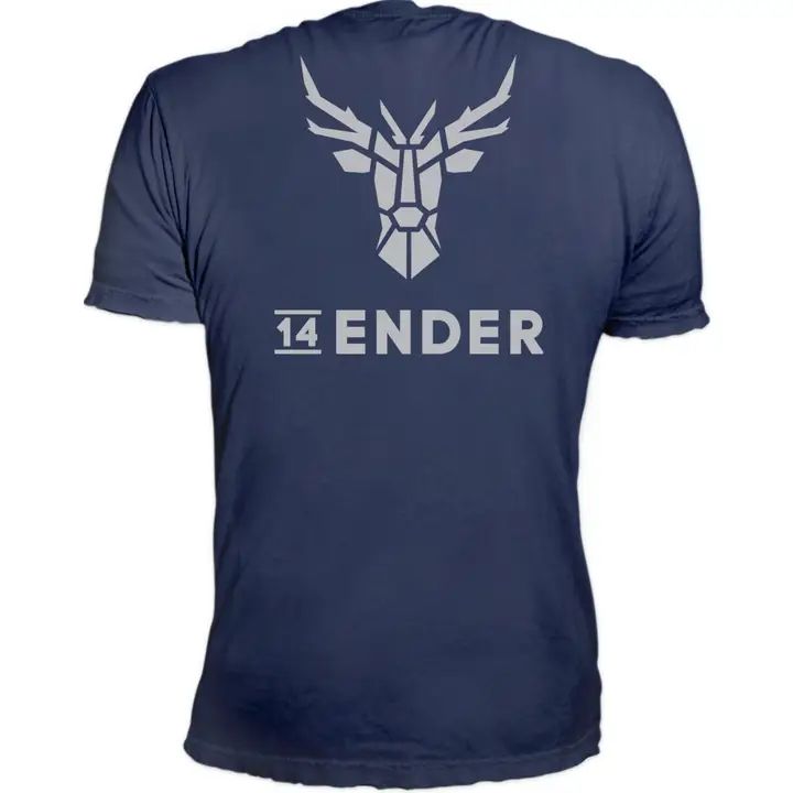 T-shirt 14ENDER logo, navy