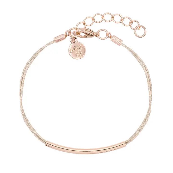 Armband, Tube it, rosé goud, Mint 15