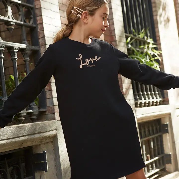 Meisjesjurk &quot;Love your style&quot;
