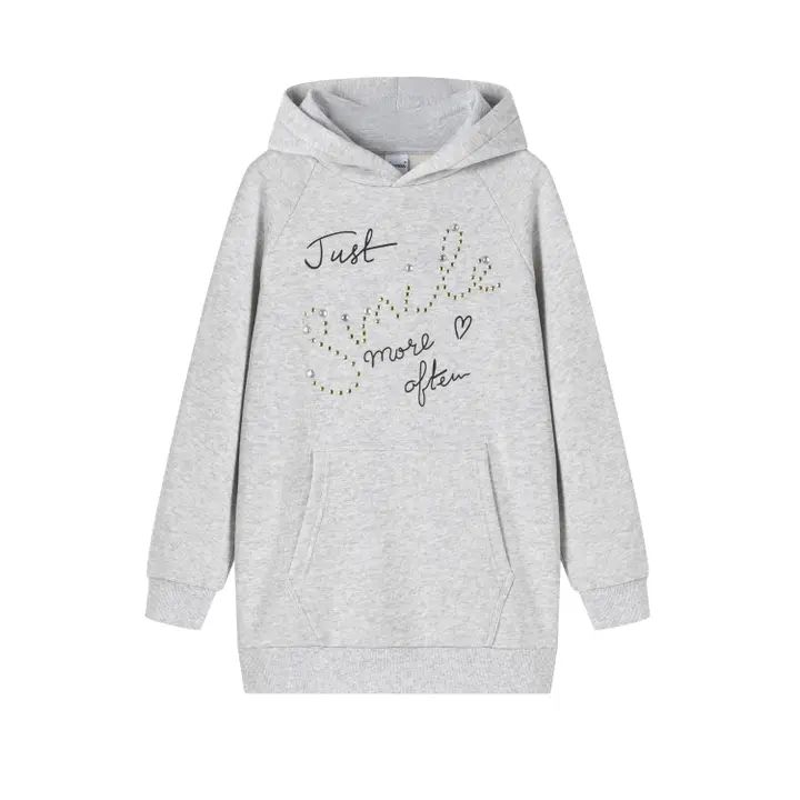 Meisjesjurk &quot;just smile more often&quot;