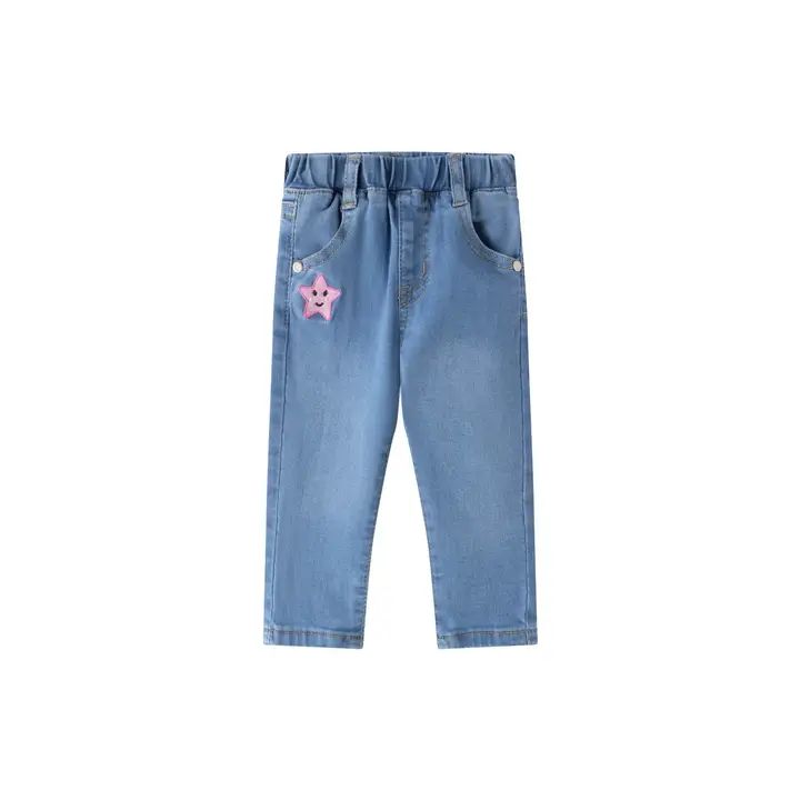 Meisjesjeans met ster