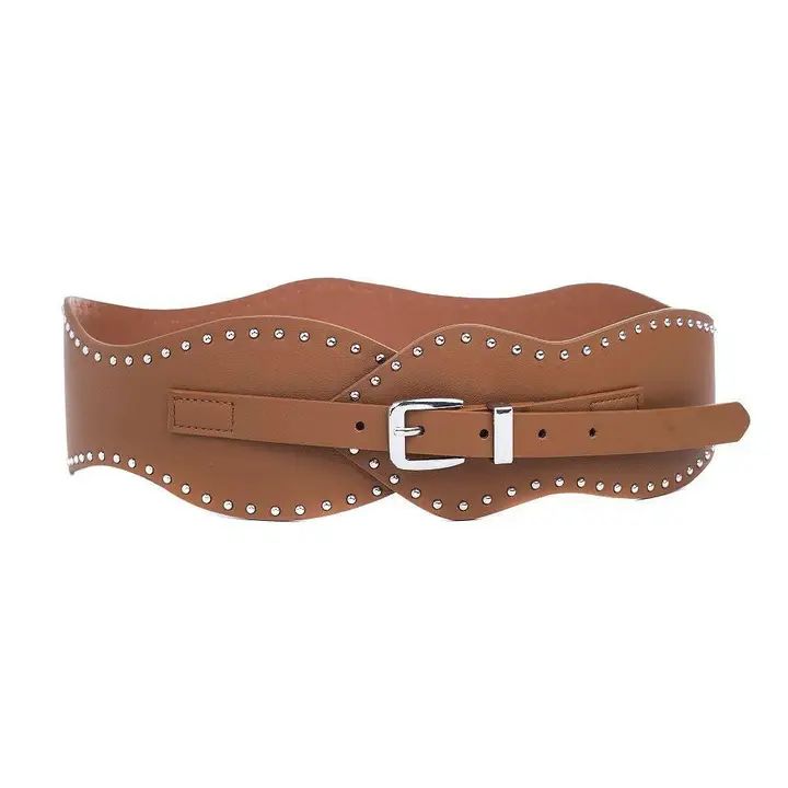Riem Elena, bruin, 90cm