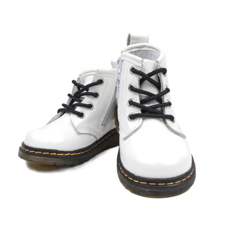 Combat boots, wit