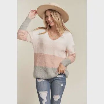 Sweater met verschillende kleuren