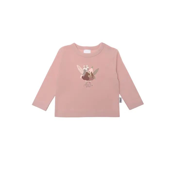 Longsleeve, &quot;Magische fee&quot;, roze