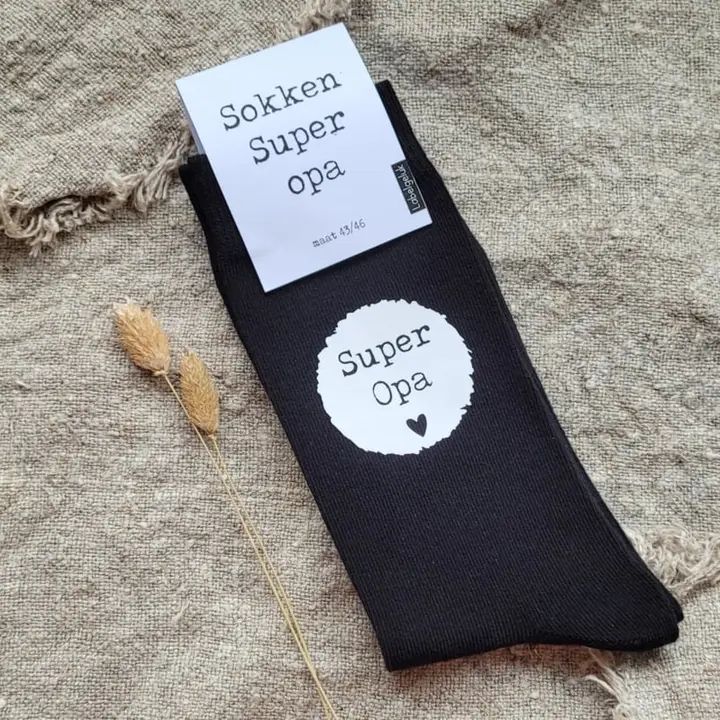 kousen &quot;super opa&quot;, maat 43/46