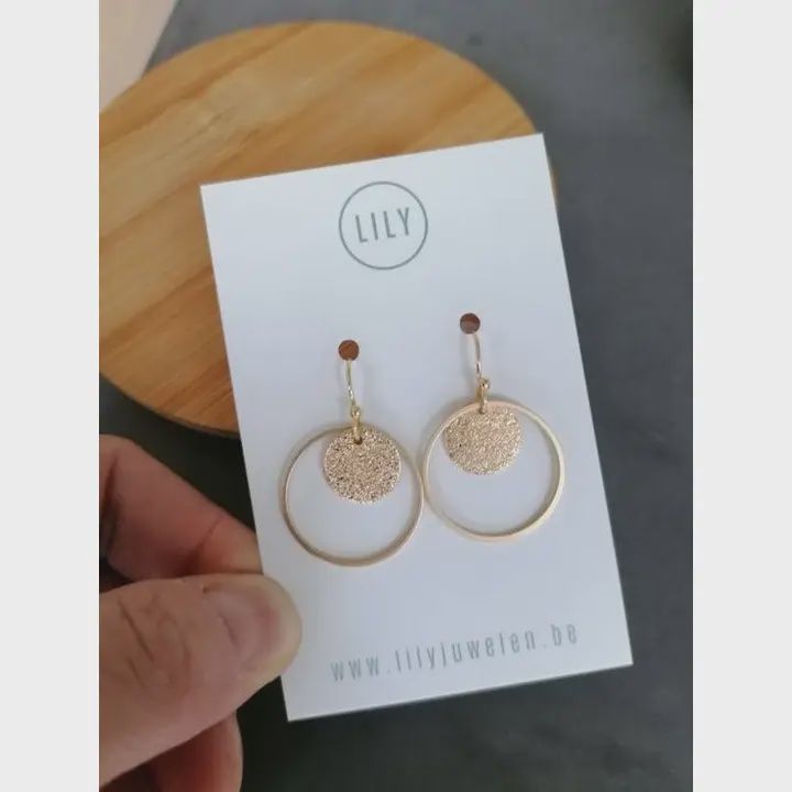 Oorbellen You, goud