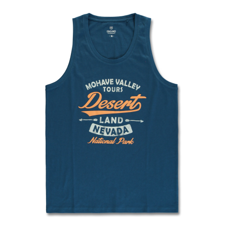 Singlet Desert D-blauw