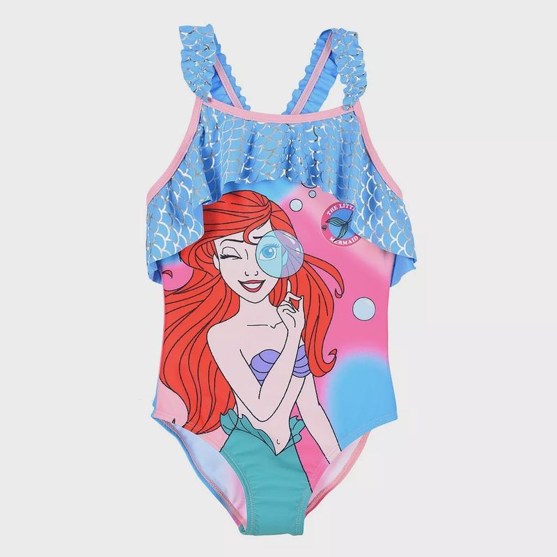 Zwempak Ariel / blauw