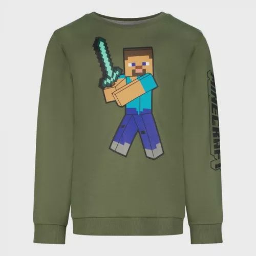 Sweater Minecraft groen