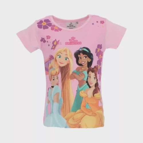 T-shirt Disney princess lichtroze