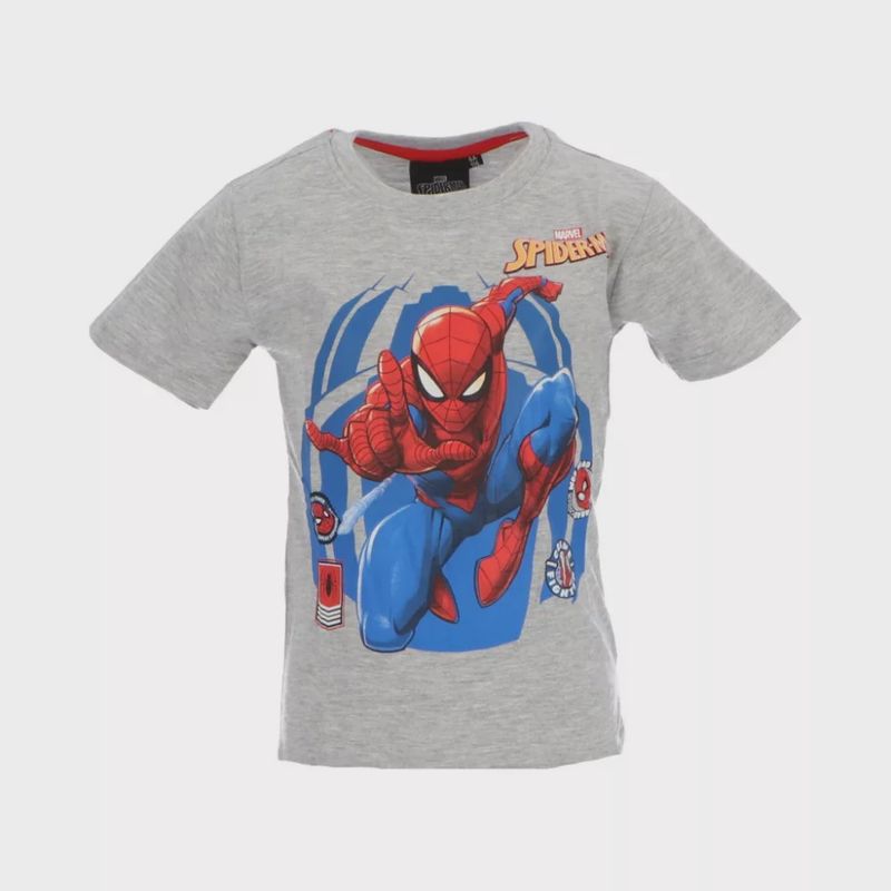 T-shirt Spiderman grijs