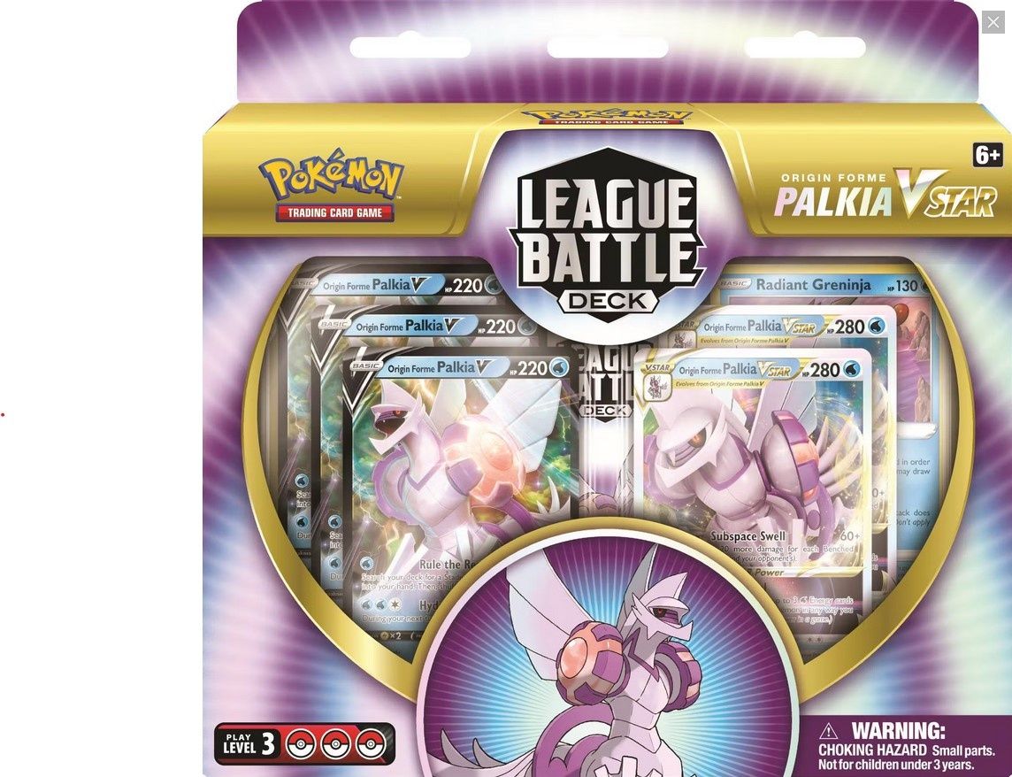 Origin Forme Palkia VSTAR League Battle Deck