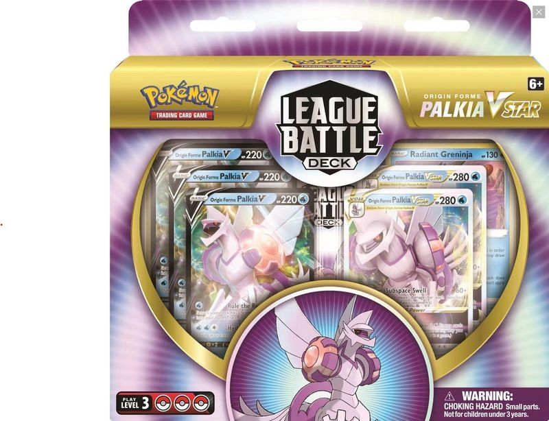 Origin Forme Palkia VSTAR League Battle Deck
