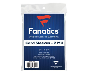 Fanatics Penny Sleeves 500ct