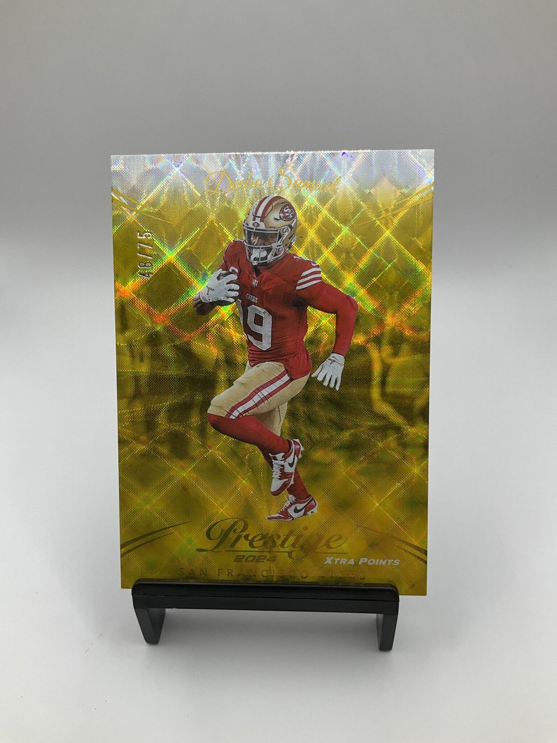 2024 Panini Prestige Deebo Samuel Gold Premium Xtra Points 48/75