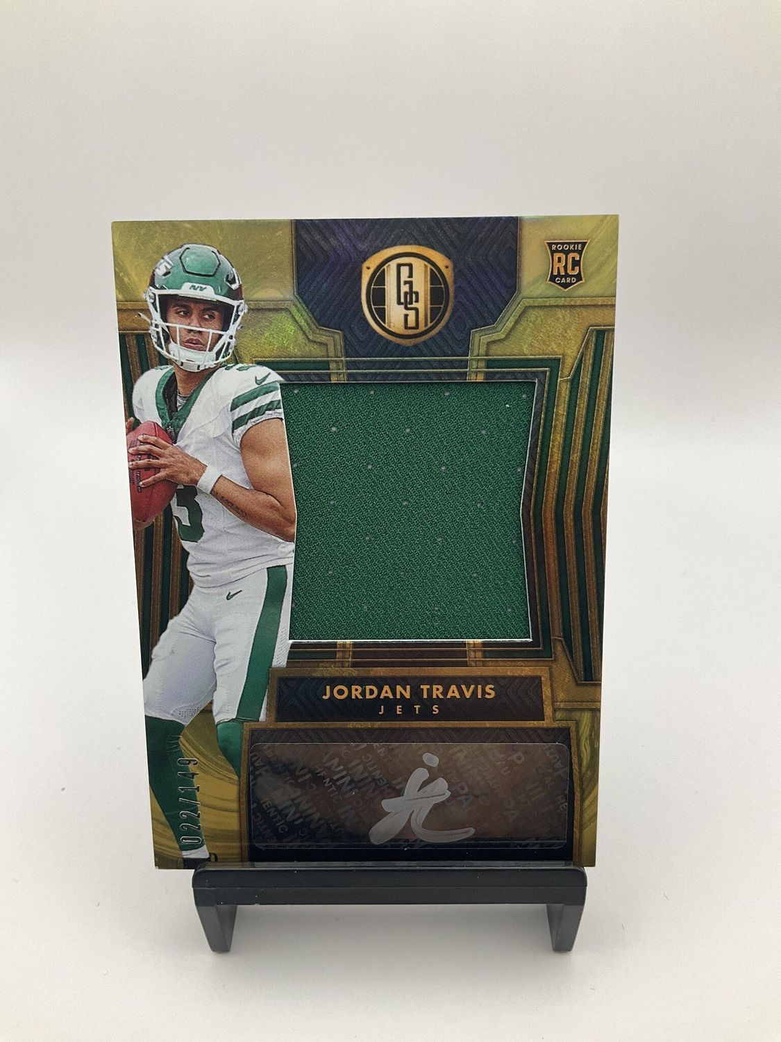 2024 GOLD STANDARD JORDAN TRAVIS PATCH AUTO 022/149