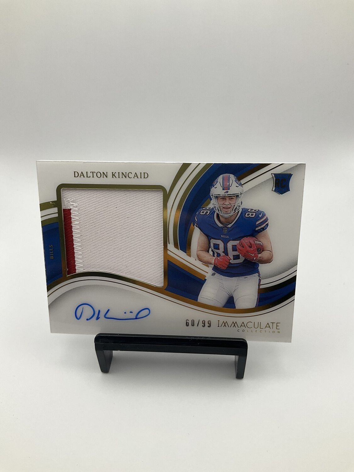 2023 Immaculate DALTON KINCAID Rookie Patch Auto /99 RPA Bills SP