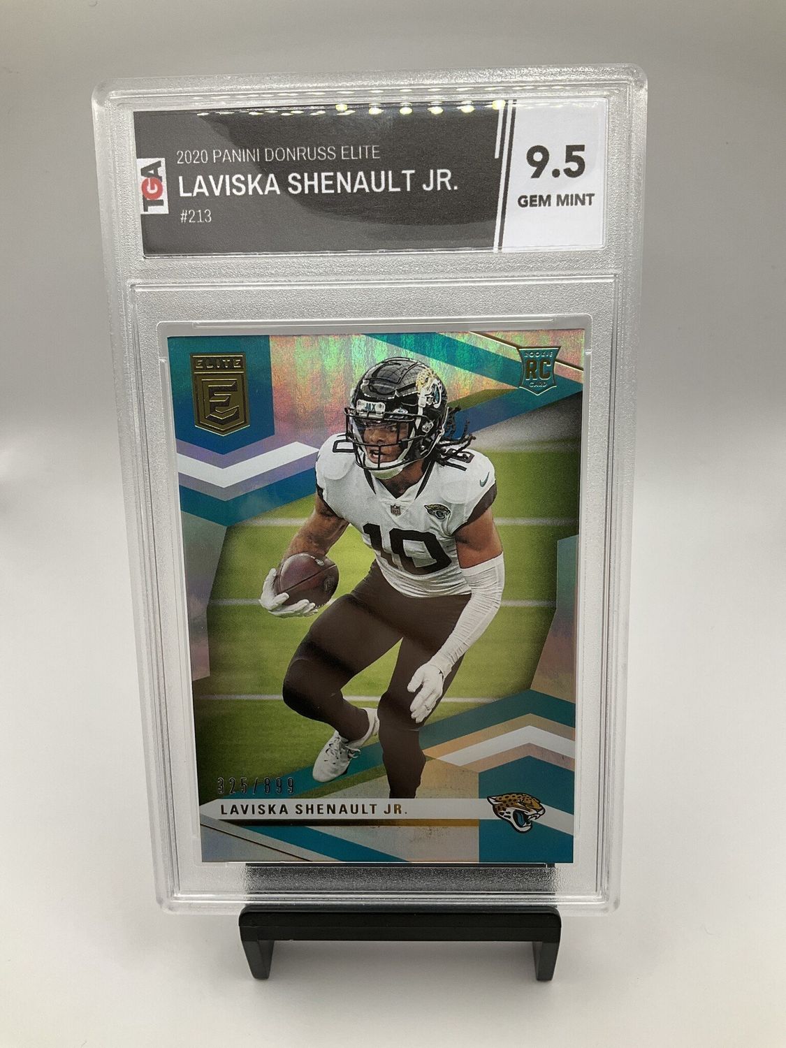 2020 PANINI DONRUSS ELITE #213 LAVISKA SHENAULT JR /899 TGA 9.5
