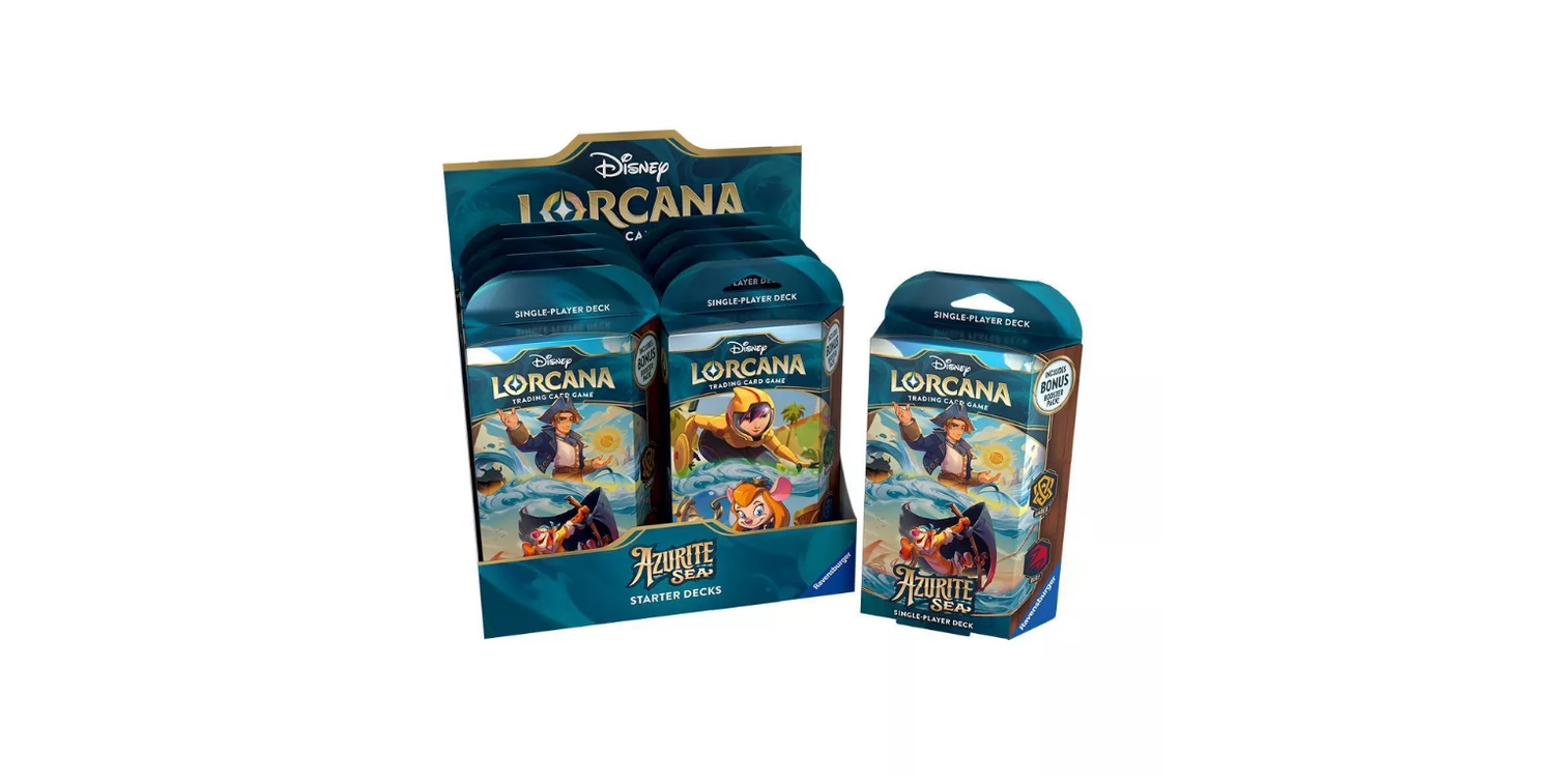 LORCANA AZURITE SEA STARTER DECKS
