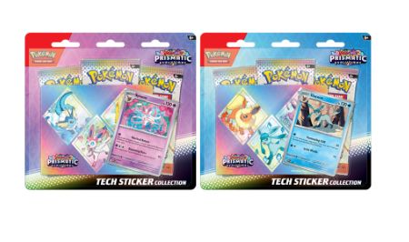 POKEMON PRISMATIC EVOLUTIONS TECH STICKER COLLECTION